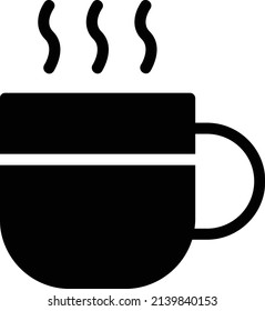 Coffe Icon, Startup Sign And Symbol Isolated On White Background.
