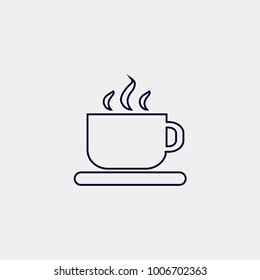 coffe icon, Vector illustration