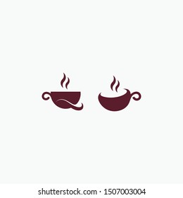 coffe latte logo vector file
