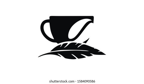 coffe logo simple design template