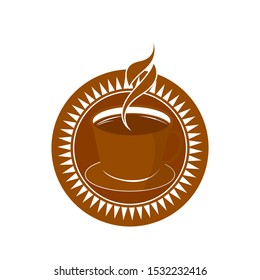 Coffe logo template for brand or business