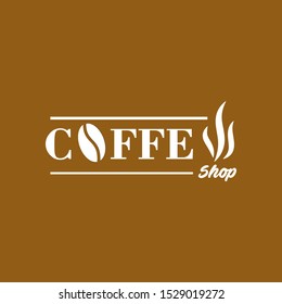 COFFE LOGO TEMPLATE. COFFE SHOP LOGO DESIGN VECTOR ILLUSTRATION.