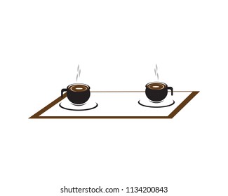 coffe logo vector illustration