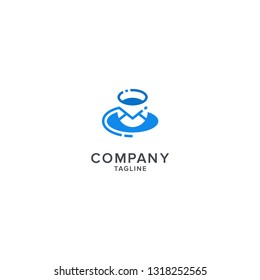 Coffe mail logo templates