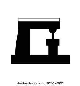 Coffe maker icon on a white background
