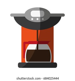 coffe maker icon vector illustration graphic design