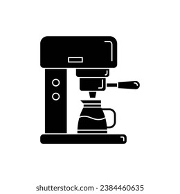 Coffe maker machine icon design. isolated on white background. vector illustration