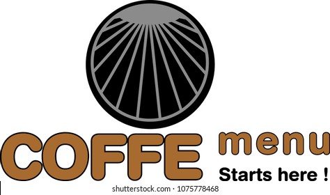 coffe menu starts here
