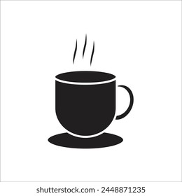 coffe mug vector icon line template
