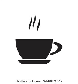 coffe mug vector icon line template