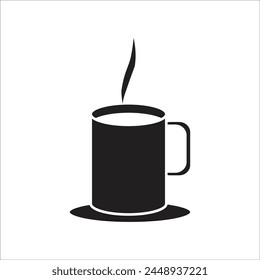 coffe mug vector icon line template