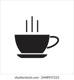 Kaffeetasse Vektorgrafik Symbol Linie Vorlage