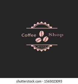 Coffe Shop Brand Logo Template