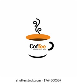 Coffe Shop , diseño del logo del café del café del café del café