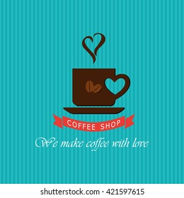 Coffe shop logo
