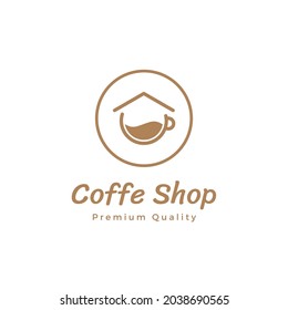 Coffe Shop Logo Icon. Logo Template