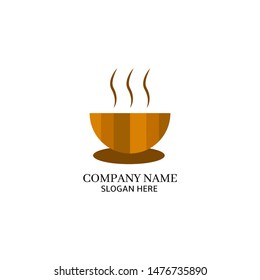 coffe shop logo template easy edit