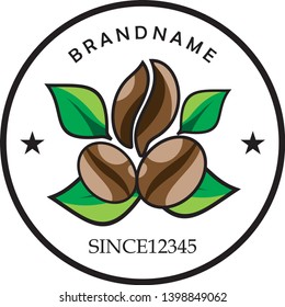 Coffe and tea logo vector - modern design