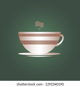 Coffe time after meals - Vector