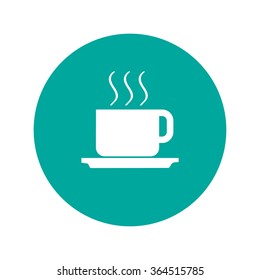 coffe vector illustration. Flat design style EPS