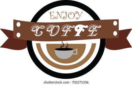 Coffe Vector Template Design