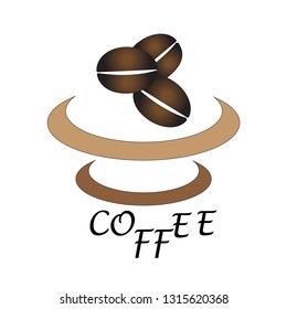 coffe in white