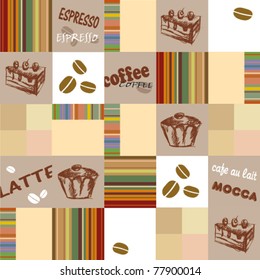 coffee abstract background