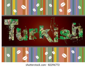 coffee abstract background