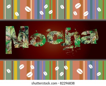 coffee abstract background