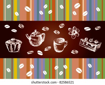  coffee abstract background