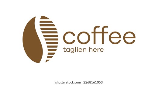 coffee abstract logo icon vector illustration