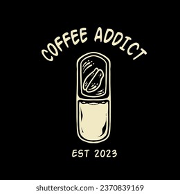 Obra de arte para adictos al café con concepto de cápsula