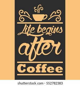Coffee addict illustration, coffee lover t shirt design