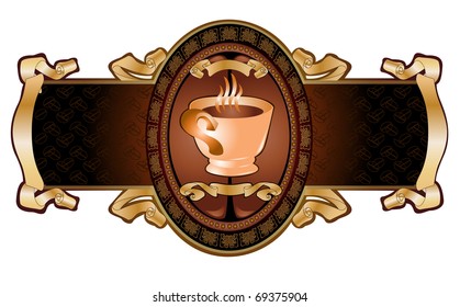 coffee advertising banner