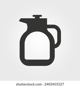Kaffeeairpot-Icon - Einfache Vektorgrafik