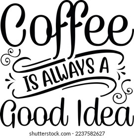 Coffee Is Always A Good Idea eps