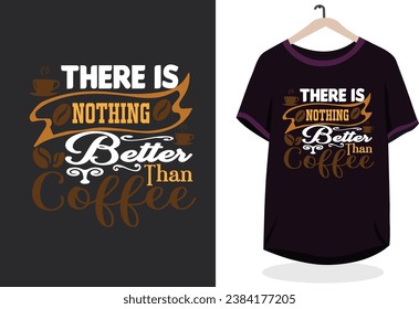 coffee is always a good idea lettering quote with sketches....
