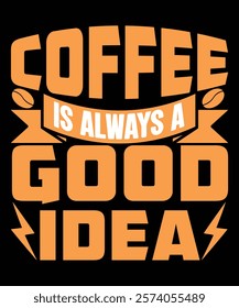 Coffee is always a good ides graphic design