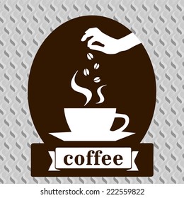 Coffee art design template, Menu for coffeehouse 