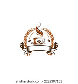 Coffee art new look design logo