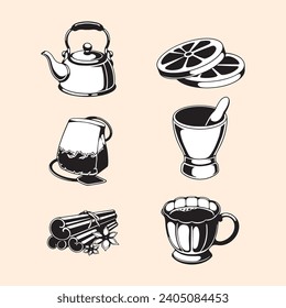 Vektordesign-Kunst für Kaffee