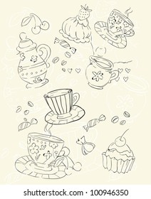  Coffee  background