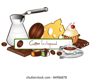 coffee background banner