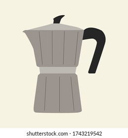 Coffee background for decoration design isolated vector illustration. Shop concept. Website template.