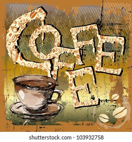 Coffee Background. coffee design templates