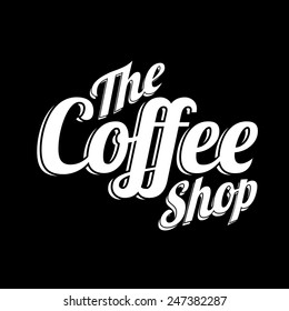 Coffee Background On Chalkboard