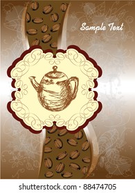 coffee background, coffee shop