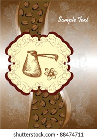 coffee background, coffee shop