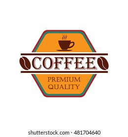 Coffee badge