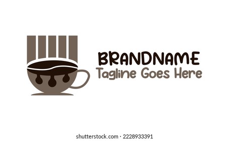 Coffee badge logo design vector template with vintage concept style. Beverage products for coffee shop or cafeteria.